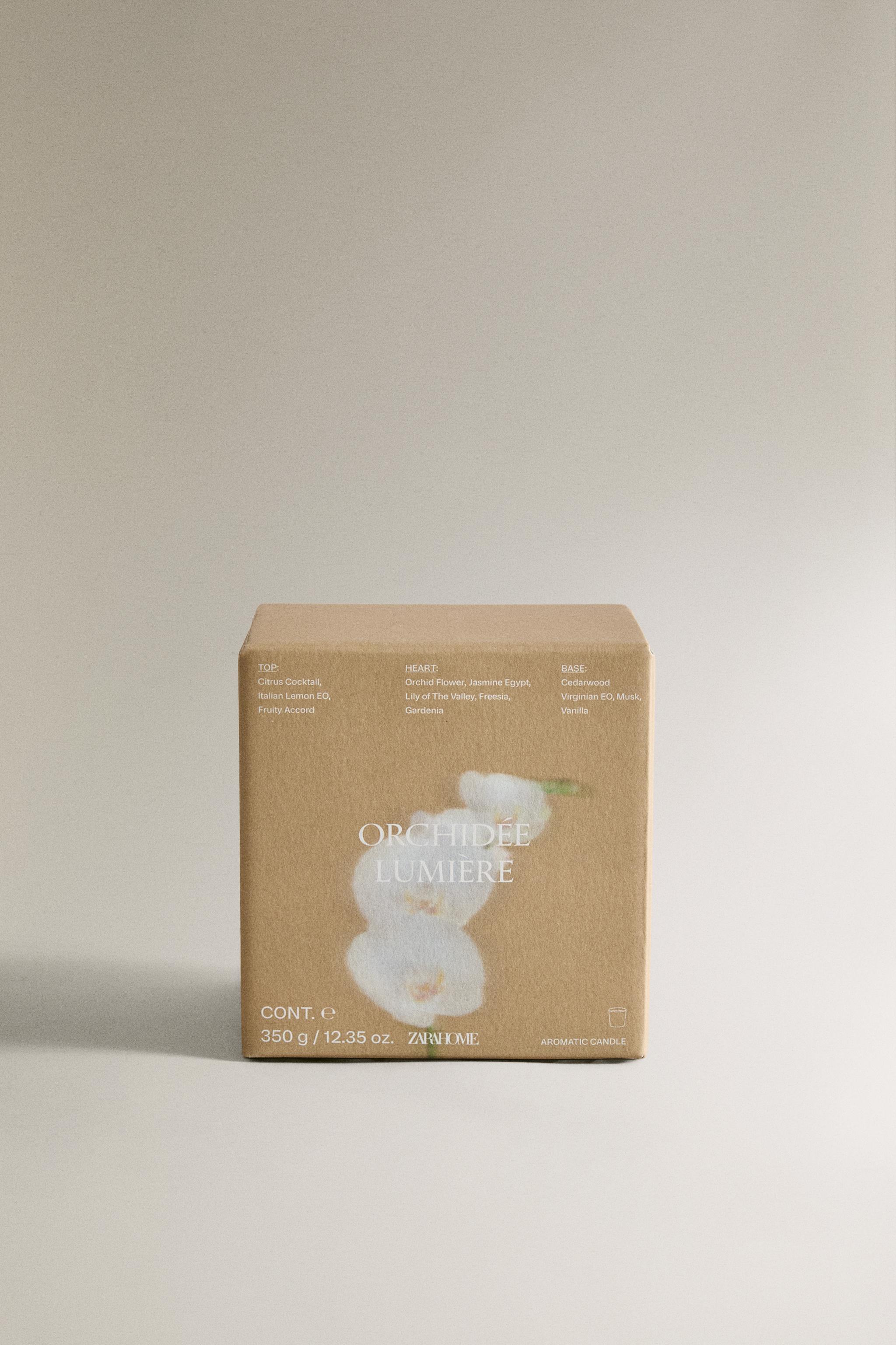 (350 G) ORCHIDÉE LUMIÈRE SCENTED CANDLE